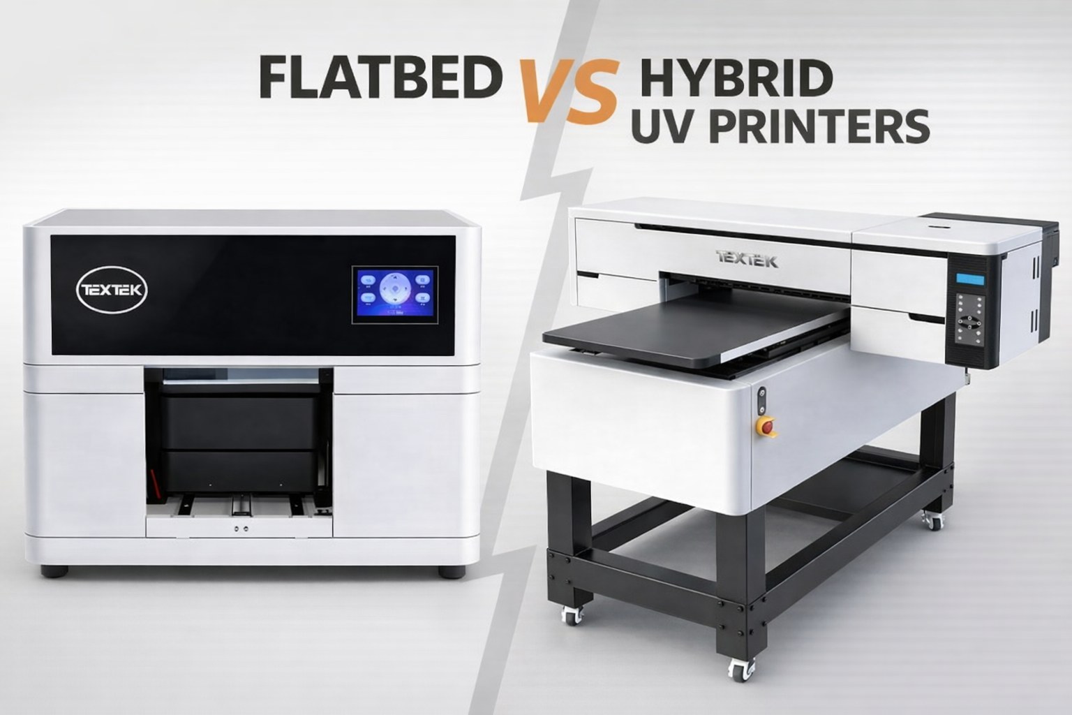 Flatbed vs Hybrid UV Printers: Which One Is Right for Your Business?